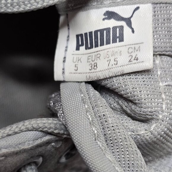 Puma Vikky Mesh Sneaker Gray Casual size 7.5 - Picture 9 of 10